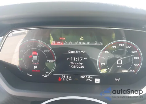 2025 Audi S E-Tron Gt Premium Plus from USA, damaged, VIN WAUH9BFW2S7001478